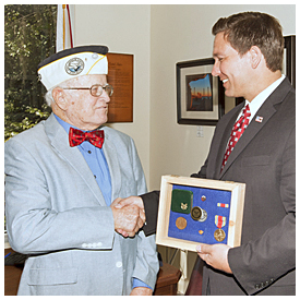 Survivor of Japan’s attack on Pearl Harbor honored