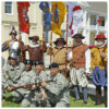 Living historians portray first muster of American citizen soldiers