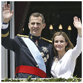 Spain’s King and Queen visit this Friday