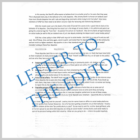 Letter: Improve the enforcement of our laws to heal our divided community