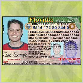 Mail-order driver license is “ify” in Florida