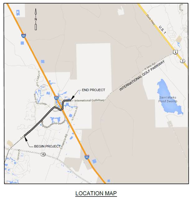 International Golf Parkway (IGP) Reclaimed Water Main and Force Main – NBR Notification