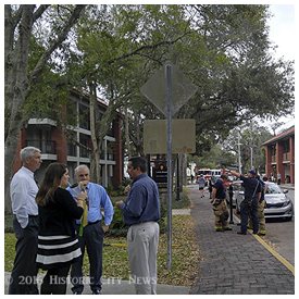 Fire in student residence hall at Flagler College
