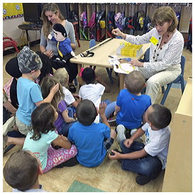 Volunteer to read to children through local Reading Pals program