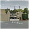 Armory motor pool scene of apparent arson attempt