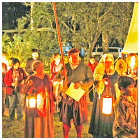 Joseph’s search for lodgings on the first Christmas Eve