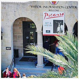 Visitor Information Center agreement on agenda