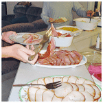 Historic City News celebrating Thanksgiving with families