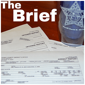 St Johns County criminal news briefs