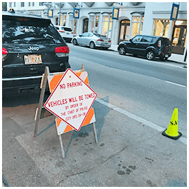 Letter: Restrictions on downtown Easter parking