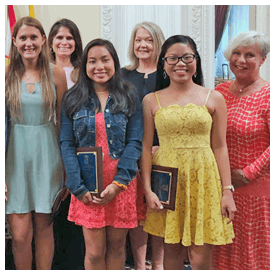 Mayor presents honors to local graduating seniors