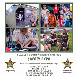 Sheriff promotes crime prevention through Safety Expo