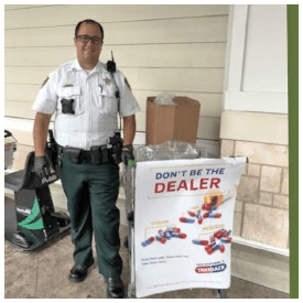 National Drug Takeback Day safely disposes of 159 lbs of prescriptions
