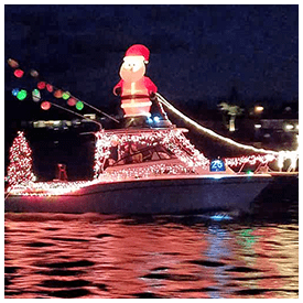 Holiday Regatta of Lights Boat Parade in Matanzas Bay