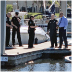 Death investigation at Palm Coast Yacht Harbor Marina