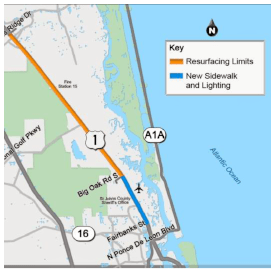 Controversial US-1 resurfacing project begins