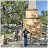 Groundwork begins for relocation of Confederate memorial