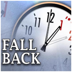 Set the clocks back to Standard Time on November 7th
