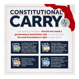 Considering the elimination of concealed weapons permits in Florida
