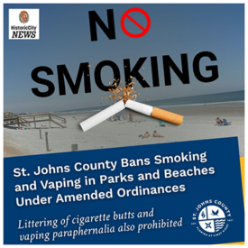 Littering of cigarette butts and vaping paraphernalia prohibited