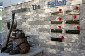 Lasting place of remembrance for firefighters, families and community